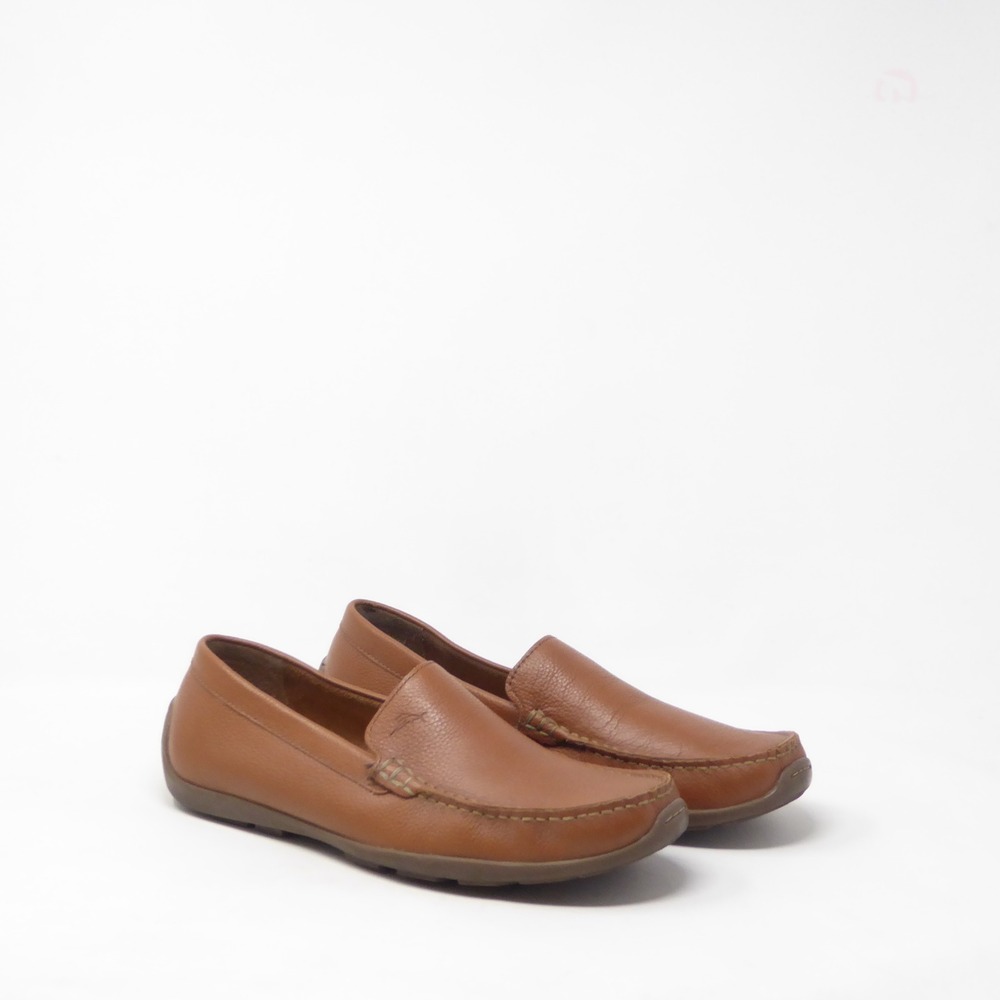 Tommy Bahama Mens Orion Venetian Driving Loafers Tan Leather TB7S00045 Size 9D
